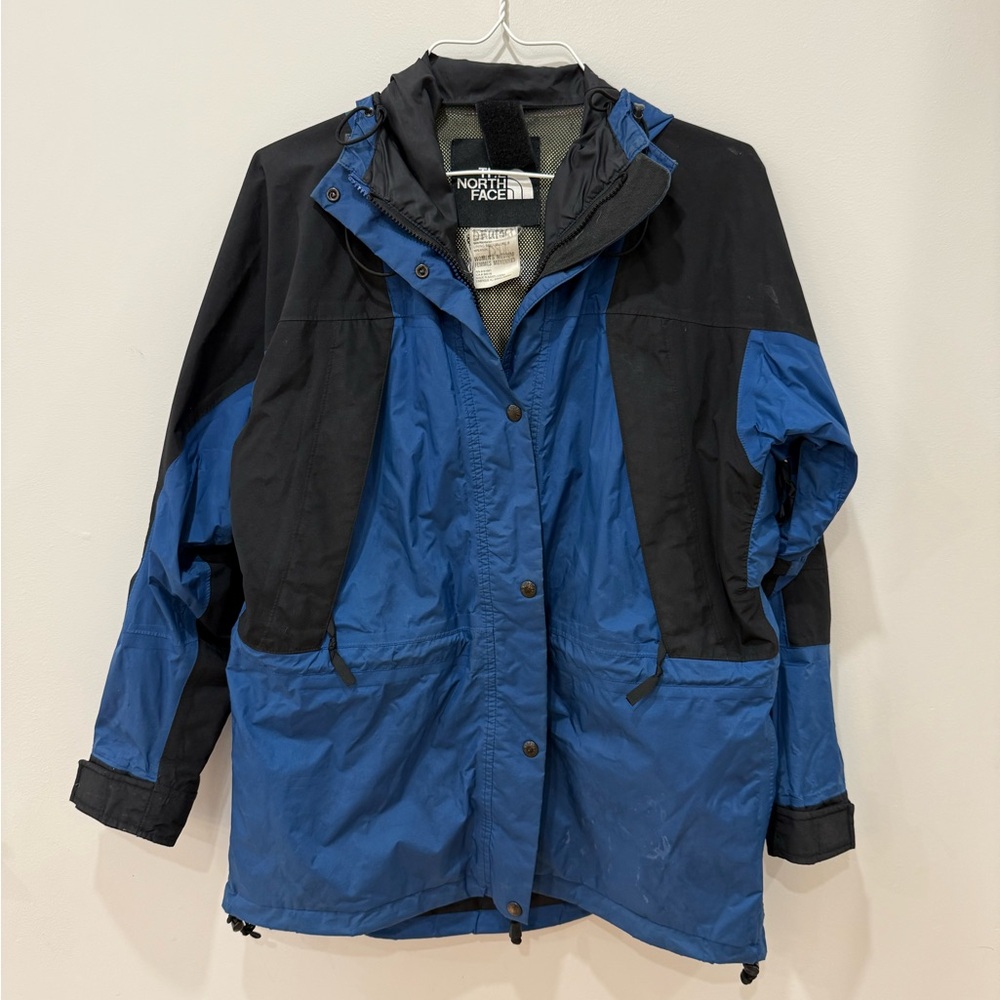 The North Face Women's Blue and Black Jacket
